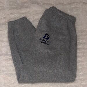 George Fox Volleyball Nike Grey Sweatpants
